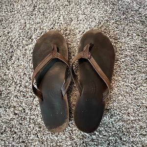 Rainbow Thong Sandals